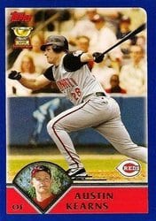 2003 Topps Base Set Austin Kearns #70 card