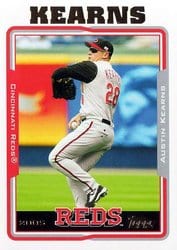 2005 Topps Base Set Austin Kearns #535 card