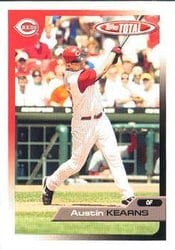 2005 Topps Total Base Set Austin Kearns #525 card
