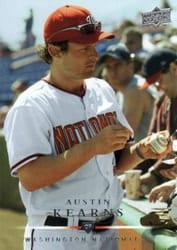 2008 Upper Deck Base Set Austin Kearns #169 card