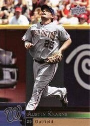 2009 Upper Deck Base Set Austin Kearns #396 card