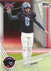 2020 Topps XFL Base Set Austin MacGinnis #112 card