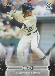 2020 Leaf Draft Base Set Austin Martin #28 card