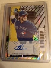 2021 Bowman Chrome Ascensions Autographs Austin Martin #BA-2 card