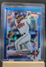2021 Bowman Draft Sapphire Austin Martin #BDC-19 card