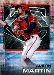 2021 Bowman's Best Base Set Austin Martin #51 card