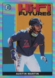 2022 Bowman Hi-Fi Futures Austin Martin #HIFI-10 card