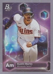 2022 Bowman Platinum Precious Elements Austin Martin #PE-13 card