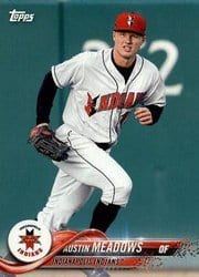 2018 Topps Pro Debut Base Set Austin Meadows #24 card