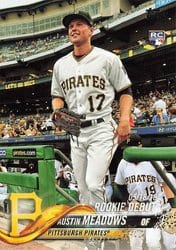 2018 Topps Update Base Set Austin Meadows #US130 card