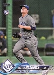 2018 Topps Update Base Set Austin Meadows #US34c card
