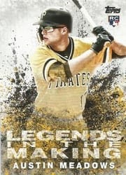 2018 Topps Update Legends in the Making Austin Meadows #LITM-4 card