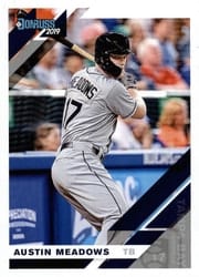 2019 Donruss Base Set Austin Meadows #82a card