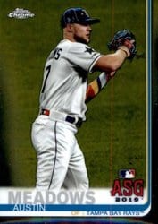 2019 Topps Chrome Update Base Set Austin Meadows #96 card