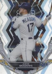 2019 Topps High Tek Base Set Austin Meadows #54 card