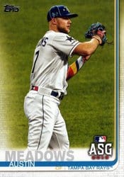 2019 Topps Update Base Set Austin Meadows #US136 card