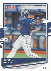 2020 Donruss Base Set Austin Meadows #144 card