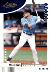 2020 Panini Absolute Base Set Austin Meadows #68 card