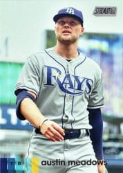 2020 Stadium Club Base Set Austin Meadows #62 card