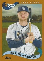 2020 Topps Archives Base Set Austin Meadows #214 card