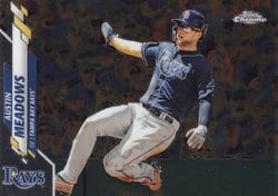 2020 Topps Chrome Base Set Austin Meadows #113 card
