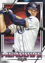 2020 Topps Fire Base Set Austin Meadows #127 card