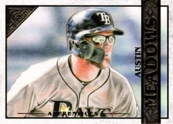 2020 Topps Gallery Base Set Austin Meadows #185 card