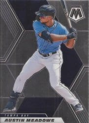 2021 Panini Mosaic Base Set Austin Meadows #39 card