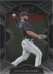 2021 Panini Select Base Set Austin Meadows #40 card