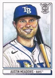 2021 Topps Big League Art of the Game Austin Meadows #ATG-AM card