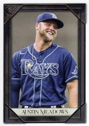 2021 Topps Gallery Base Set Austin Meadows #163 card