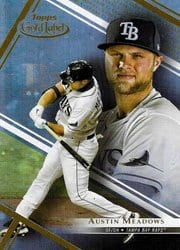 2021 Topps Gold Label Base Set Austin Meadows #23 card