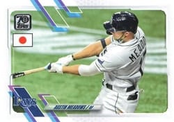 2021 Topps Japan Edition Base Set Austin Meadows #62 card