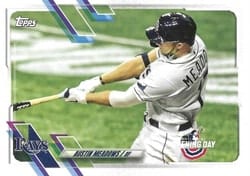2021 Topps Opening Day Base Set Austin Meadows #130 card
