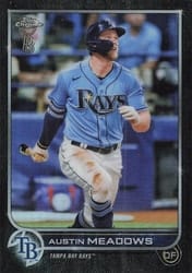 2022 Topps Chrome Ben Baller Edition Base Set Austin Meadows #10 card