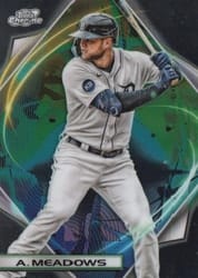 2022 Topps Cosmic Chrome Base Set Austin Meadows #28 card