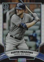 2022 Topps Tribute Base Set Austin Meadows #34 card