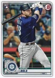 2020 Bowman Base Set Austin Nola #46 card
