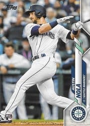 2020 Topps Base Set Austin Nola #38 card