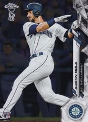 2020 Topps Chrome Ben Baller Edition Base Set Austin Nola #11 card