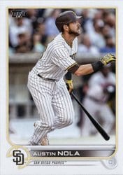 2022 Topps Update Base Set Austin Nola #US133 card