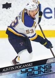2020-21 Upper Deck Base Set Austin Poganski #460 card