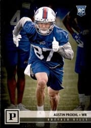 2018 Panini Base Set Austin Proehl #375 card