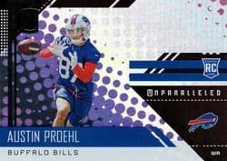 2018 Panini Unparalleled Base Set Austin Proehl #274 card