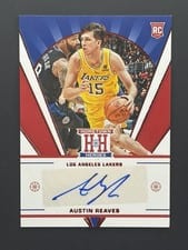 2021-22 Panini Chronicles Hometown Heroes Rookie Auto Austin Reaves #HHR-ARV card
