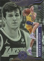 2021-22 Panini Illusions Base Set Austin Reaves #181 card
