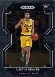 2021-22 Panini Prizm Base Set Austin Reaves #165 card