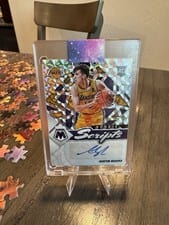 2021 Panini Mosaic Rookie Scripts Autographs Austin Reaves #RS-ARV card