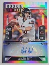 2024 Panini Contenders Optic Rookie Ticket Autographs Austin Reed #158 card