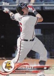 2018 Topps Pro Debut Base Set Austin Riley #157 card